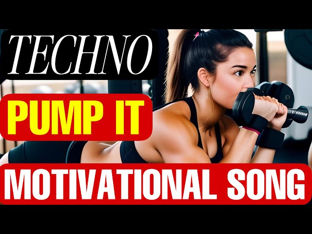 Techno Motivational Song For Workouts & Gym (AI)-“PUMP IT”