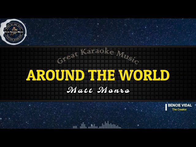 Around The World (KARAOKE) Matt Monro