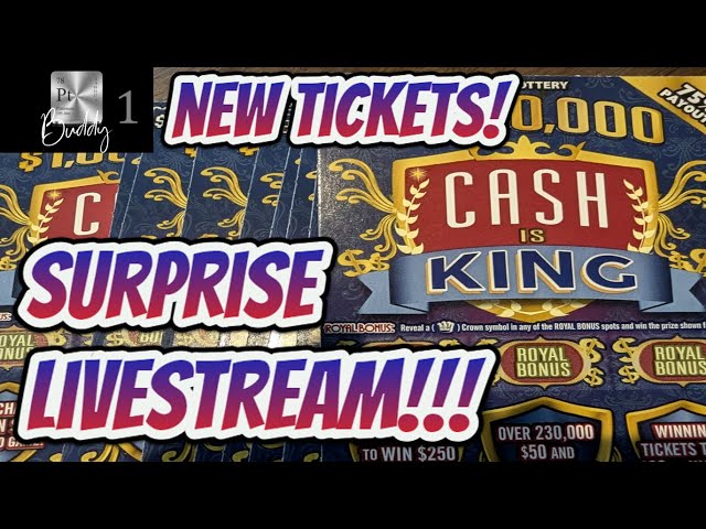 🔴 NEW TICKETS!🔴CASH IS KING🔴SURPRISE POP UP LIVE STREAM!🔥Ohio Lottery Scratch Off Tickets🔥