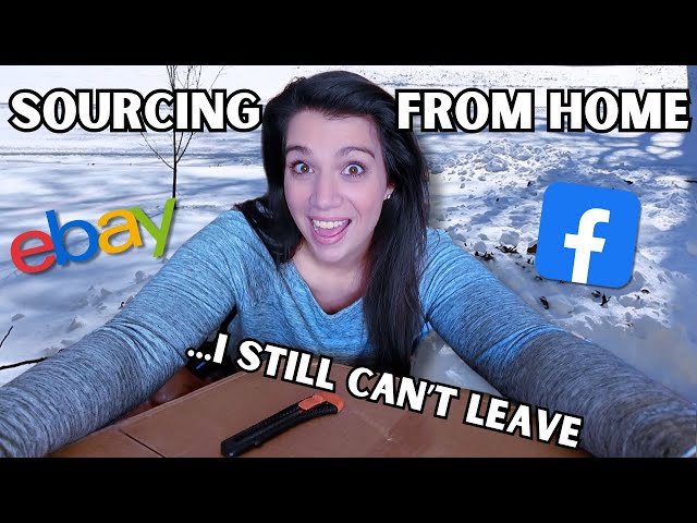 Selling Online While Snowed In: My At-Home Sourcing Secrets!