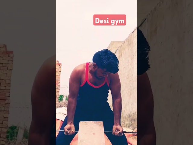 Power of Desi  gym 🏋️‍♂️ 💪