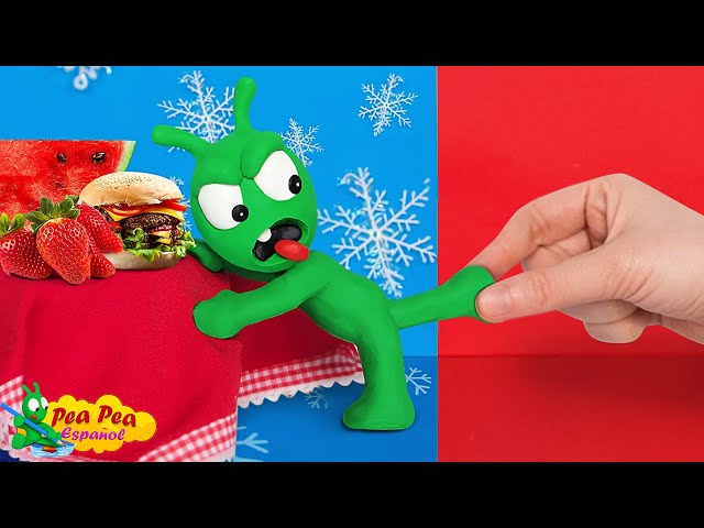 [Compilación 1 Hora] La Mejor Colección De Videos De Pea Pea | PlayDoh Cartoons For Kids