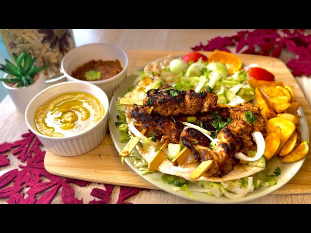 Lebanese Shish Tawook (Taouk) | Quick & Easy Homemade Recipe