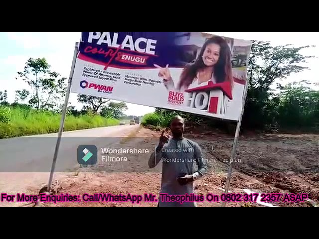 Cheap Land for sale in Enugu in 2022 at Palace Court Estate Enugu #enugu