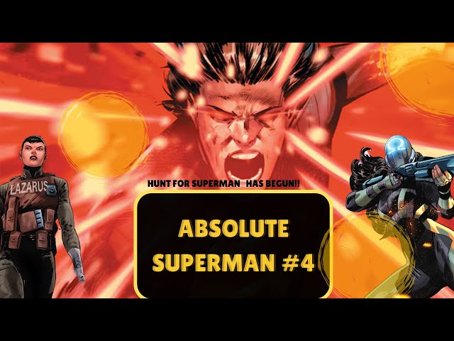 Hunt For Superman Has BEGUN | Absolute Superman #4 | Explained In Hindi