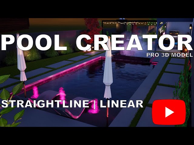 The Lau Pool - Pool Creator Pro 3D Model