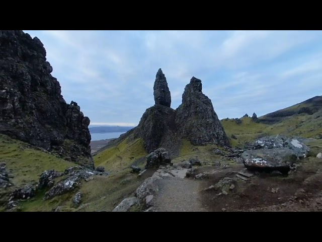 Old Man of Storr, Isle of Sky 3D VR 180 4 ..