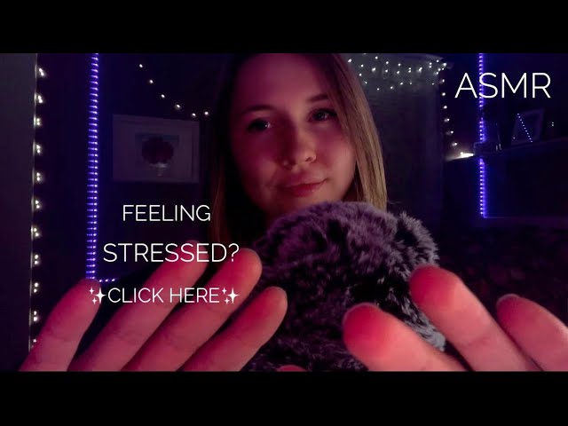 ASMR~Anxiety and Stress Relief with Plucking + Clicky Whispers✨