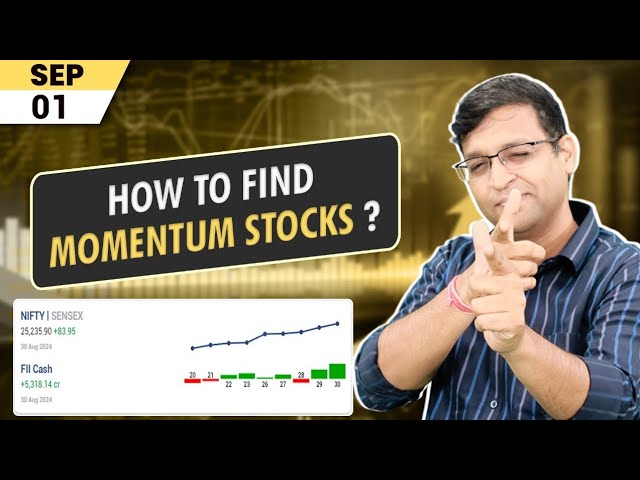 How to Find Stocks for Momentum Investing ?