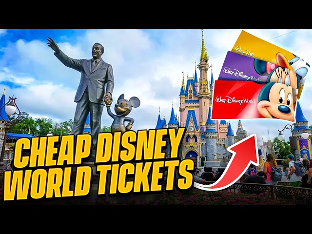 5 Ways to Get the CHEAPEST Disney World Tickets from LEGIT Places in 2025!