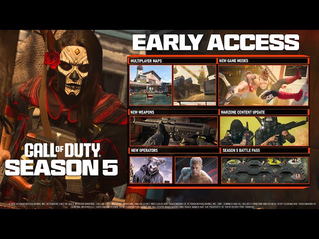 NEW MW3 SEASON 5 EARLY ACCESS DOWNLOAD GAMEPLAY! (Operators, Content, & MORE!) - Modern Warfare 3