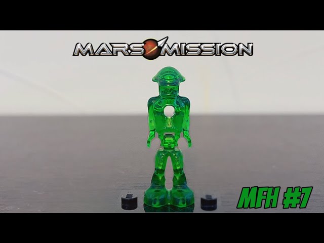 Lego Minifigure History - Alien (Mars Mission)