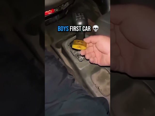 BOYS FIRST CAR 🗿💀 #cars #viralshort #memes #edit