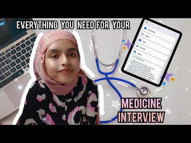 Everything you need to pass your Medicine Interviews! | Get into medical school