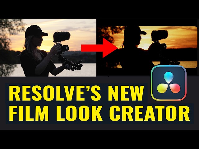 Get Cinematic Looks FAST with DaVinci Resolve’s NEW Film Look Feature