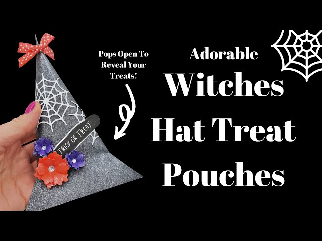 🖤ADORABLE 🖤 Witches Hat Treat Pouches