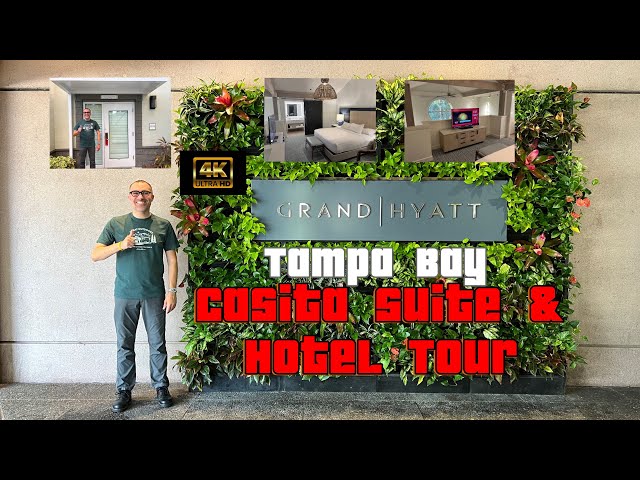 GRAND HYATT TAMPA BAY Casita Suite & Hotel Tour - Luxury Resort - 4K