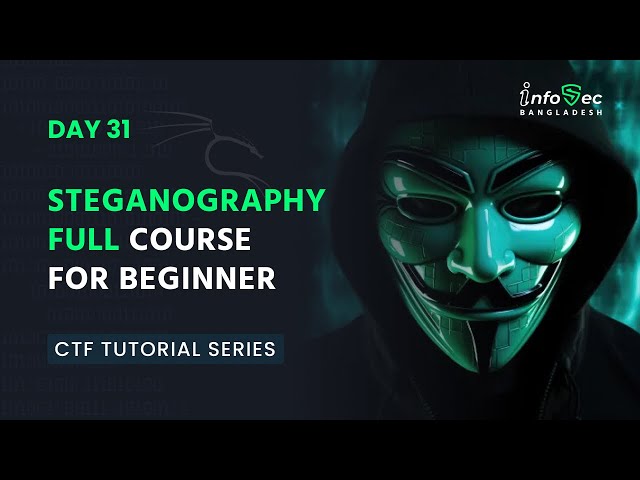 [Bangla] Full Steganography  Course For Beginnger |