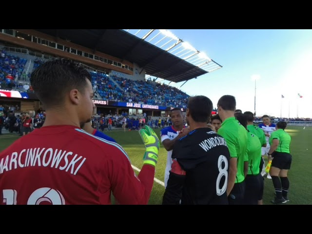 Quakes vs. Cruz Azul VR 180