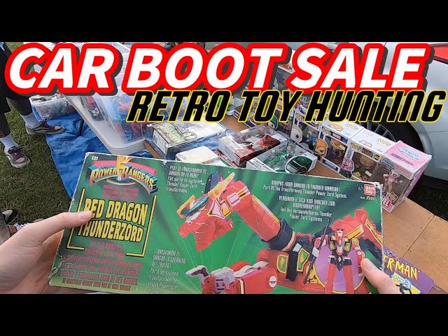 VINTAGE TOY HUNTING VLOG AT THE CAR BOOT SALE