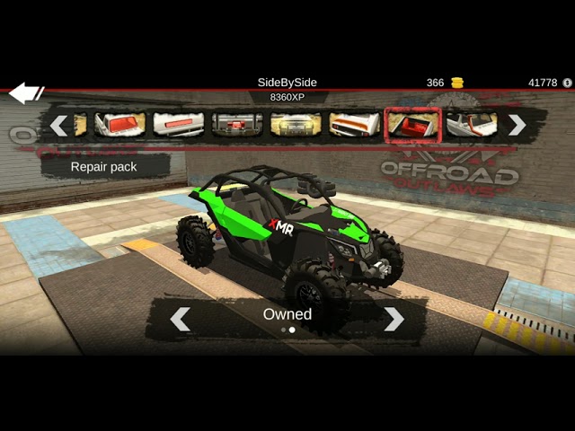 building BRAYDON PRICE'S CAN-AM MAVERICK X3 in Offroad Outlaws.