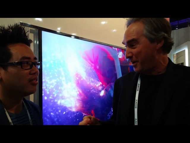 CES 2014 TOSHIBA BOOTH - 4K 5K TV PANELS