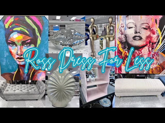 NEW ROSS DRESS FOR LESS| SHOP WITH ME! FURNITURE, HOME DECOR, & MORE! #rossdressforless #shopwithme