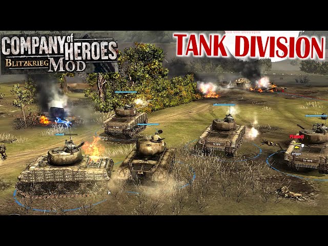 War strategy game - COH Blitzkrieg Mod - Alsace Moselle war #tankwar #tankgame #tankbattle