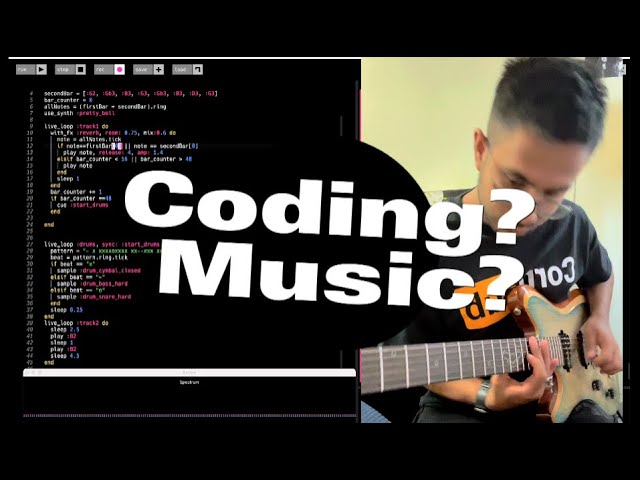 Programmer Plays @Polyphia  G.O.A.T | Sonic Pi | Coding Music