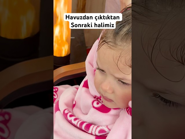 Havuz sonrası bizimkilerin son hali 🤣🤣