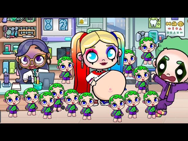 Pregnant  in Avatar World  |  Harley Quinn, Joker  | Sad Love Story | Avatar World | Toca Life Story