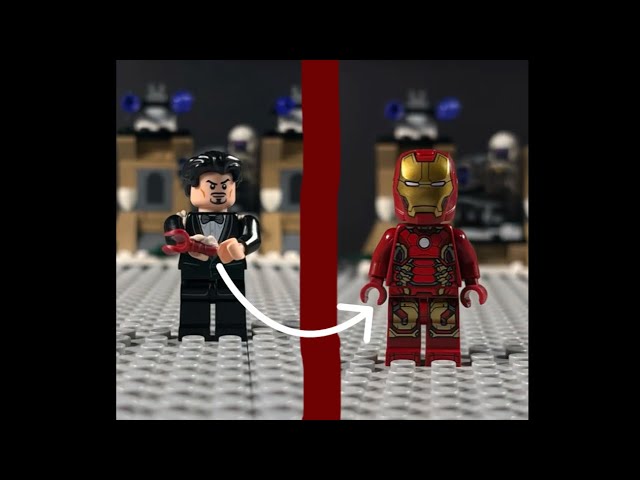 Iron man suit up! (Lego stop motion)