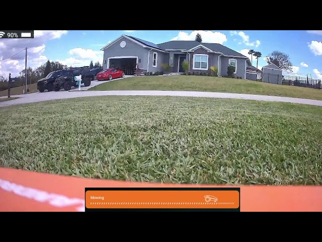 Landroid Live Stream, Live Robotic Lawn Mowing