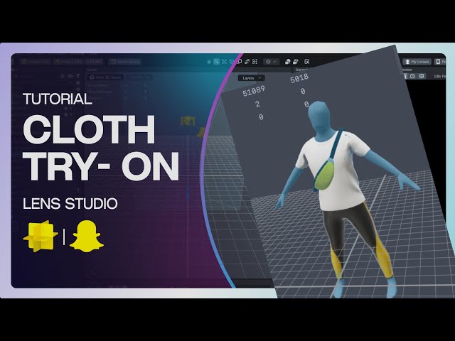 Clothes Try-on Lenses/Filters - Lens Studio Tutorial | Create your own snapchat filter