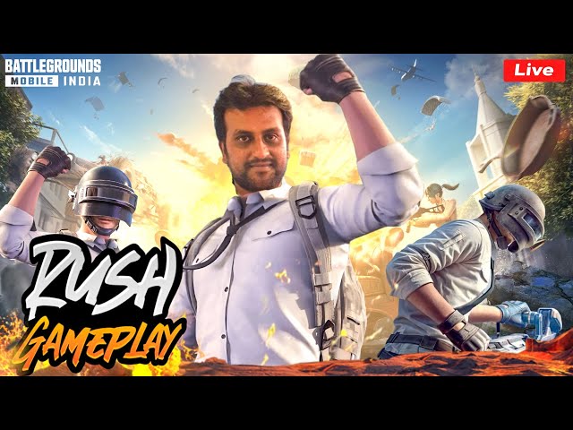 【🔴LIVE】RUSH Gameplay | BGMI 3.6 TAMIL LIVE | #KingQueenYT #fungame #bgmitamil #tamilgamers