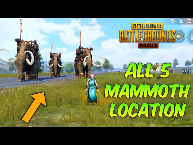 Mammoth Location In Pubg Mobile / Bgmi - Update 3.5 Tips & Tricks (PUBG/BGMI) Icemier Frontier Mode