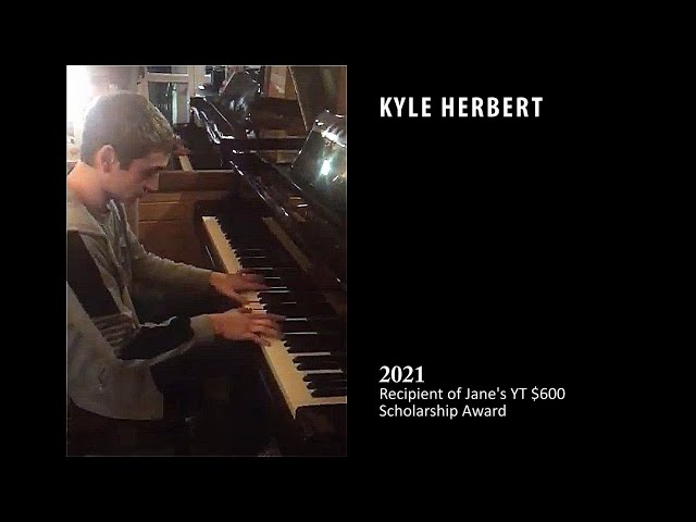 Kyle Herbert  - Jane's 2021 Scholarship Award