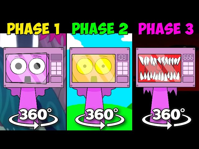 360° VR Incredibox Sprunki OC - PHASE 1 vs PHASE 2 vs PHASE 3