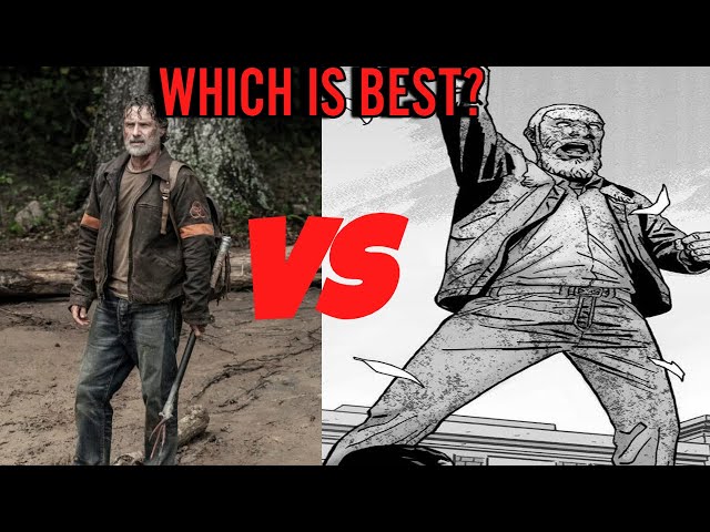 TWD FINALE: COMIC VS SHOW