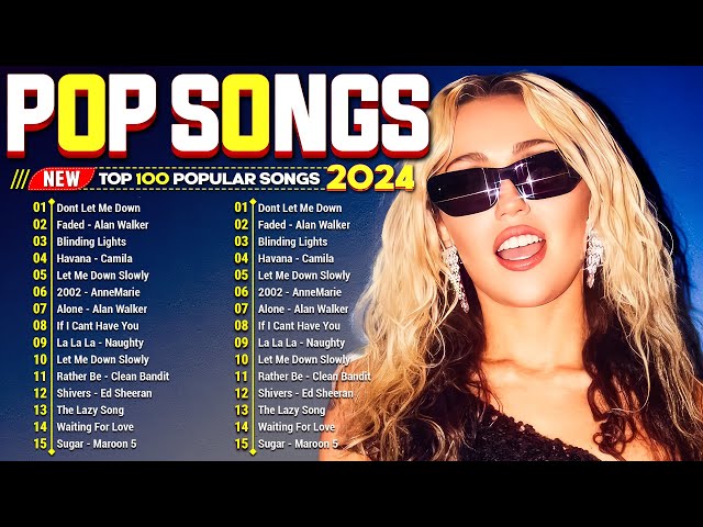 Top 40 Songs of 2023 2024 - Billboard Hot 50 This Week - Best Pop Music Playlist on Spotify 2024