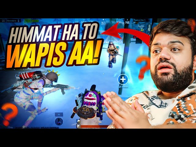 I Made This Youtuber Regret His Words!💀 Smuk Op | PUBG MOBILE