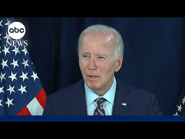 FULL SPEECH: Joe Biden on the death of former President Jimmy Carter