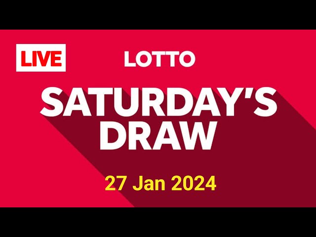 The National Lottery Lotto Live draw Result Saturday 27 January 2024 | Lotto Saturday Draw Live