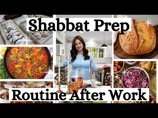 Shabbat Prep Routine After Work How we Celebrate Shabbat Orthodox Jewish Sonya's Prep