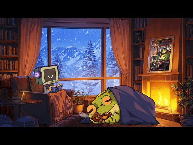 Cozy Winter Vibes ❄️ Chill Lofi Music to Warm Your Soul by the Fire [chill lo-fi hip hop beats]