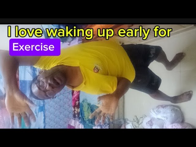 I love Francis Nkem. I love waking up early for exercise