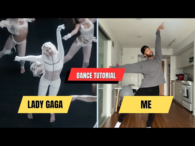 Let’s Learn Lady Gaga “ Abracadabra “ Dance | STEP BY STEP TUTORIAL