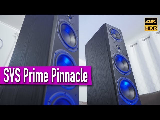 SVS Prime Pinnacle Speakers for Home Theater? | Unboxing & Overview [4K HDR]