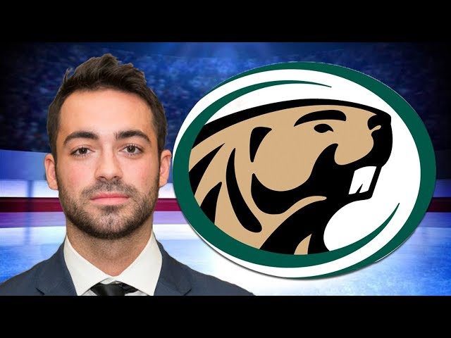 BSU Hockey's Justin Baudry Signs With AHL's Ontario Reign