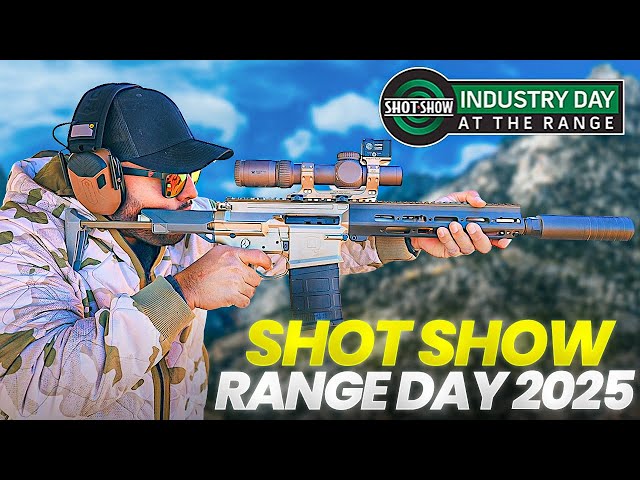 SHOT SHOW RANGE DAY 2025 VLOG